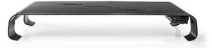 Supporto per monitor Nedis - Ergonomia: Sì - Portata massima: 18 kg - Universale - Hub USB - Altezza regolabile: No