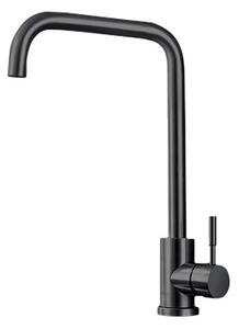 Rubinetto da cucina, acciaio inox, comando a una mano, 54063b