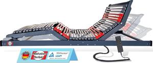 Rete a doghe elettrica premontata Ultraflat TerraMed - 140x200 cm 9 cm di altezza 42 doghe Design compatto Perfetto per la rete del letto