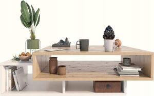 Tavolino SARA artisan - bianco loft retrò