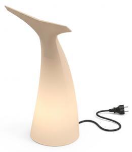 Servomuto design in Polietilene PINA Dimensioni 24x35xh100 cm � leggero e facile da pina Servomuto con cavo outdoor luce calda