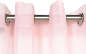 Tenda filtrante INSPIRE Polyone rosa occhielli 140x280 cm
