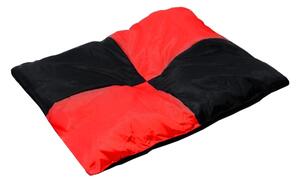 Best For Pets Lettino ortopedico per cani 84x65cm nero-rosso con qualità Kiss VISCO