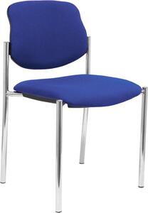 Sedia telaio fisso Villalgordo bali blu cromato
