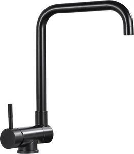 Mexen Madox rubinetto da cucina sottofinestra, nero - 672000-70