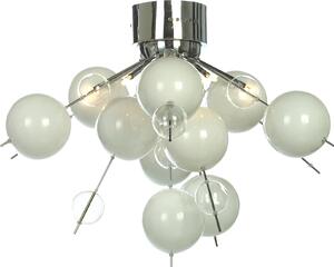 Näve 1085123 Plafoniera - sfera di vetro ; Portalampada: G9 ; Colore: Bianco