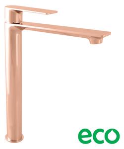 Slezák-RAV Miscelatore per lavabo, alto NIL - rosa dorato - lucido, Colore: ROSA DORATO - lucido , Finitura superficiale: PVD, Dimensione: 3/8''