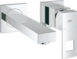 Grohe Eurocube Mélangeur lavabo 2 trous, montage encastré, saillie 171mm, 19895000, 19895000