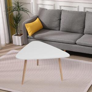 Happy Home Happy Home Tavolino in legno HWT47-WEI bianco