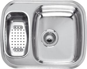 REGINOX R17074 Lavello in acciaio inox Queen 60 (L) KGOKG Vasca a destra dell'armadio larghezza 60 cm / incasso / installazione superficiale