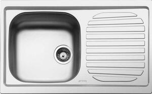 Smeg LYP791D lavello montato su piano Rettangolare Acciaio inossidabile