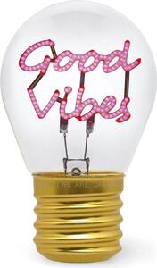 Legami Lampadina Fiction-good Vibes Lampada da tavolo dorata Taglia unica / Spina UE 220V dorata Taglia unica