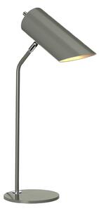 Lampada Scrivania Industrial Nordico Quinto Acciaio Grigio Nichel 1 Luce E27