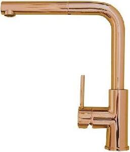 Alveus Zeos Monarch - Miscelatore per lavello con bocca estraibile, rame 1136502