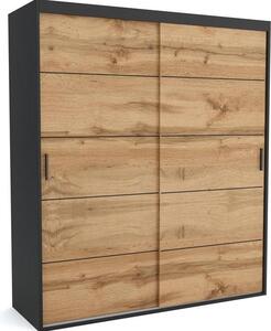 Tappeto FURNLUX C Marrone e Nero 170cm / Colore principale: Marrone / Dimensioni: 170 x 60 x 205 cm
