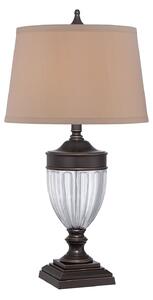 Lampada Da Scrivania Contemporanea Dennison Metallo Bronzo Palladiano 1 Luce E27