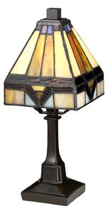 Abatjour Tiffany Holmes Metallo Bronzo Vintage 1 Luce E14