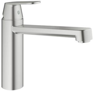 Grohe Eurosmart Cosmopolitan miscelatore monocomando per lavello bocca medio-alta supersteel - 30193DC0