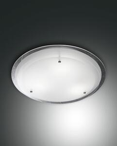 Plafoniera Fabas Luce Hill in metallo e vetro