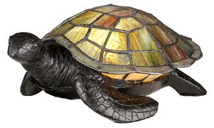 Abatjour Tiffany Animal Lamps Vetro Bronzo Vintage 1 Luce G9 3 Led