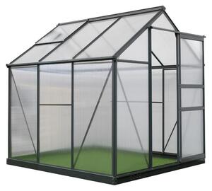 Serra in alluminio Westmann Flora 66 antracite 192x192x202 cm