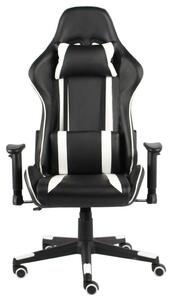 Sedia da gioco girevole in PVC bianco