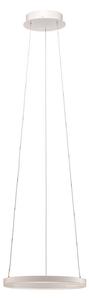 Arcchio LED a sospensione Albiona, bianco, 1 anello, Ø 40 cm