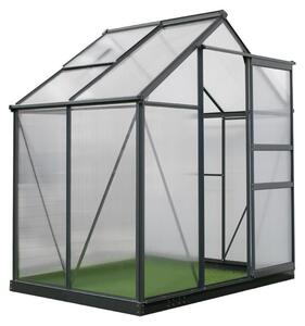 Serra in alluminio Westmann Flora 64 antracite 132x192x202 cm