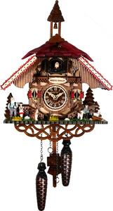 Engstler - 3443_Q - Coucou - Quarzo - Noyer - 31 cm