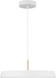NOVA LUCE Luce LED Vetro, Variante: 41 W, 3000 K, 2693 lm, Ø 500 x 50 mm, bianco opaco