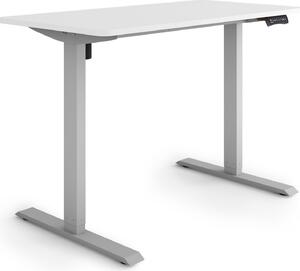 ESMART Germany ETX-121GW 120 x 60 cm Bianco Scrivania ergonomica in piedi/seduta Regolabile elettricamente in altezza in modo continuo 73,5 - 123,5 cm 3x memoria Promemoria attività Avvio/arresto graduale Montaggio rapido