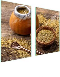 Piatto Di Protezione In Vetro Per Cucina 65X52 Yerba