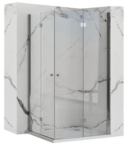 Cabina doccia Rea Fold N2 70x100 cromata