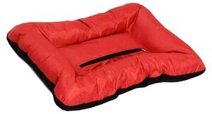 Best For Pets Letto ortopedico per cani 90x70cm con qualità Bello Red-Black Cuscino grande per cani Cuscino ortopedico VISCO