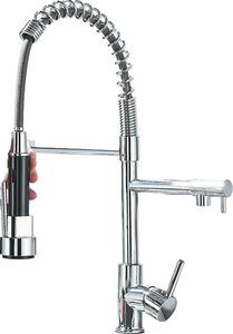 Rubinetto da cucina, funzione spray estraibile, monocomando, cromato