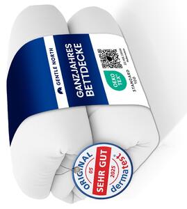 Coperta 135x200 come coperta da letto - Coperta per tutte le stagioni adatta a chi soffre di allergie - Morbida trapunta - Particolarmente soffice e lavabile a 95°