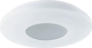 Eglo LED lampada da soffitto rotonda in nichel opaco lampada da soffitto bianca 75429