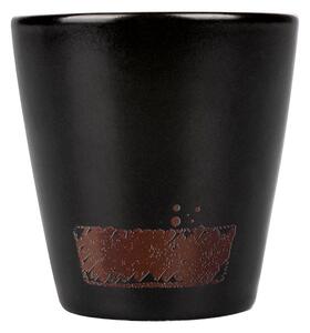 Tazzina caffè 90 ml in porcellana stoneware decorata Un caffè come