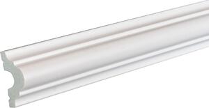 Profilo a stucco PROVISTON in plastica bianca - 18 x 38 x 2000 mm Moderno profilo per il soffitto