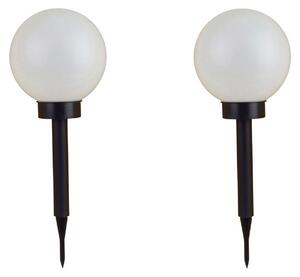 Set di 2 luci solari a globo a LED 3 in 1 Luce a globo Luce da giardino