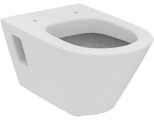 VIGOUR DERBY V3 WC da parete con bordo di scarico, fissaggio a vista, rivestimento PflegetectPlus, bianco