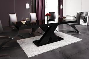 Tavolo da pranzo di design HE-888, lucido, allungabile da 160 a 210 cm