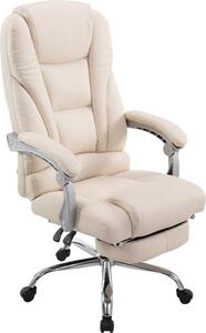 Sedia da ufficio ergonomica - Sedie da ufficio - Massimo comfort | Colore: Crema