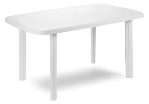 Tavolo in resina rettangolare da esterno Faro Progarden - White