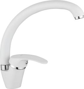 Mexen Rosa rubinetto da cucina, bianco - 670800-20