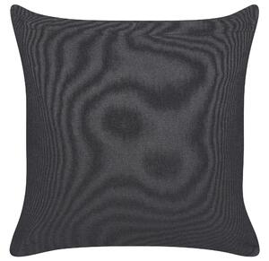 Set di 2 cuscini decorativi cotone bianco e nero 45 x 45 cm motivo geometrico stampa blocchi stile boho accessori Beliani