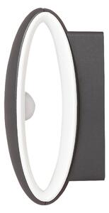 Lampada da esterno a LED Applique Bristol in metallo plastica grigio antracite L:10cm L:20cm H:7cm IP54