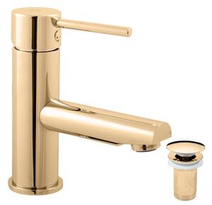 Slezák-RAV Miscelatore per lavabo Slezák RAV Seina SE927K Colore: oro, Dimensione: 1/2''