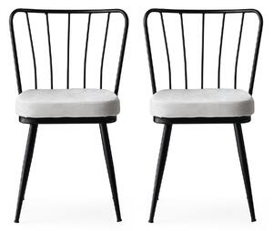 Skye Decor, Yldz- Yldz NMB, Schwarz, sedie da ufficio, 82x43x42 cm, telaio: 100% metallo