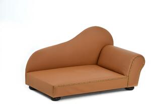 Silvio Design, poltrona per animali domestici, effetto pelle, taglia 1, color nocciola, codice prodotto 21514103